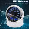 HD Waterproof 300KM/H 85MM GPS Speedometer 7 Color Backlight Odometer Speed Gauge GPS Antenna For Mairne Boat Yacht Car