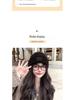 2025 Women's Fashion Knit Hat with Integrated Wig and Hairband for Autumn/Winter