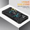 For Samsung Galaxy A15 4G/5G Case Rotation Ring Kickstand PC+ TPU Phone Cover