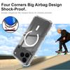 For iPhone 17 Pro Max Phone Case IMAK Shock-resistant Soft Space Magnetic Case