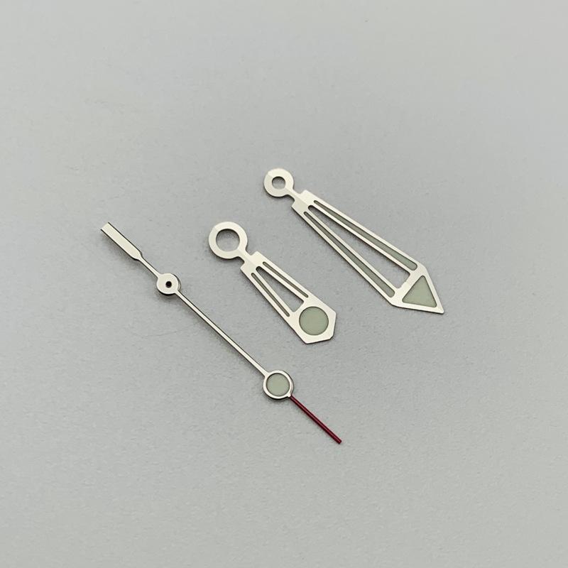Two-Color Luminous NH35/NH36 Diver Watch Hands for Seamaster 300 Modification