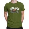 T-shirt Unisex Simson S51 Elektronik V4 Simson Girocollo Manica Corta 100% Cotone T-shirt Umorismo Alta Qualità Idea Regalo Peso Elevato