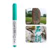 Stone Inscription Pen Fade And Water Resistance Stone Paint Marker For Outdoor Gravestones And Tombstone Restoration