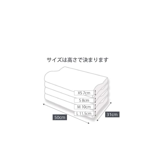 Tempur Original Pillow, White, Firm, Gently Fits Head and Neck, Supports Comfortable Sleep In Side or Back Positions, Size M, Approximately 10cm High,