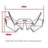 2026 New Motorcycle Front Spoiler ABS Fairing Winglet Aerodynamic Wing Cover Trim for Kawasaki Yamaha BMW other general models