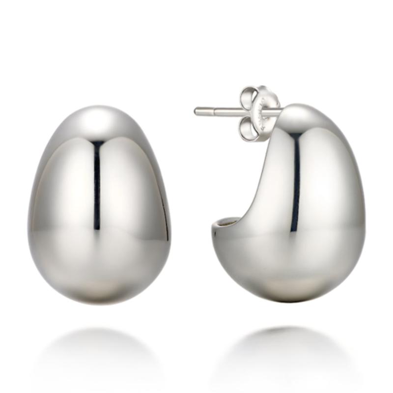 

GEIGER Jewelry Big Raindrop Earrings GISVEE073 white