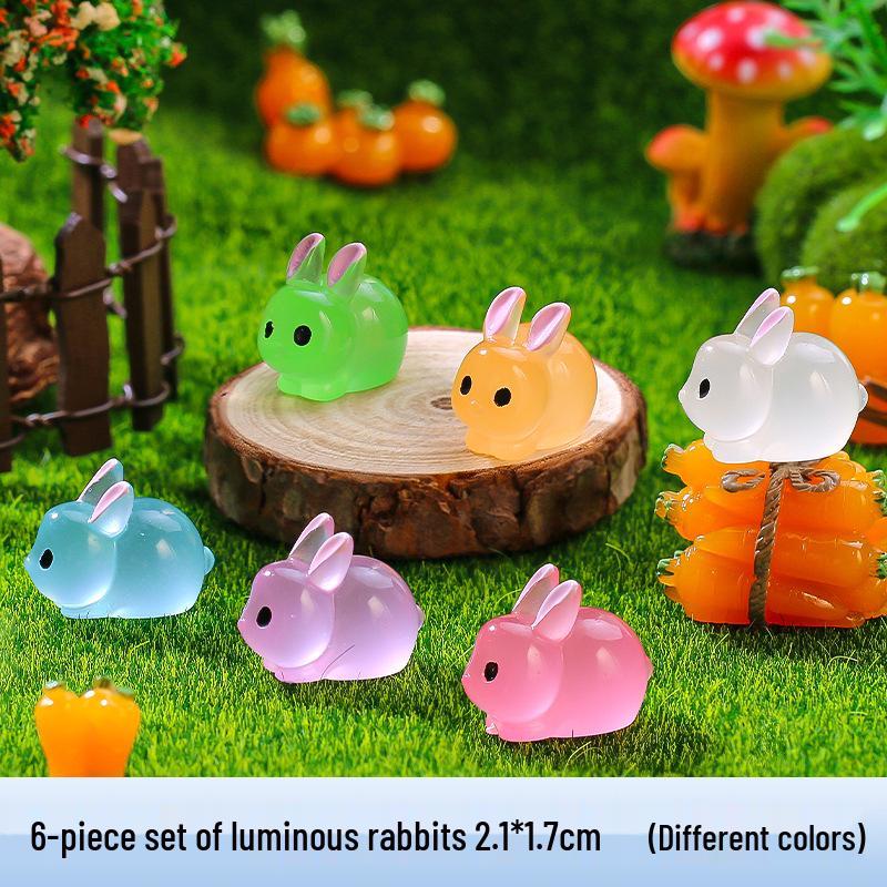 In Stock Hot-Selling Panda Doll Resin Craft Ornament for Micro Landscape Decor