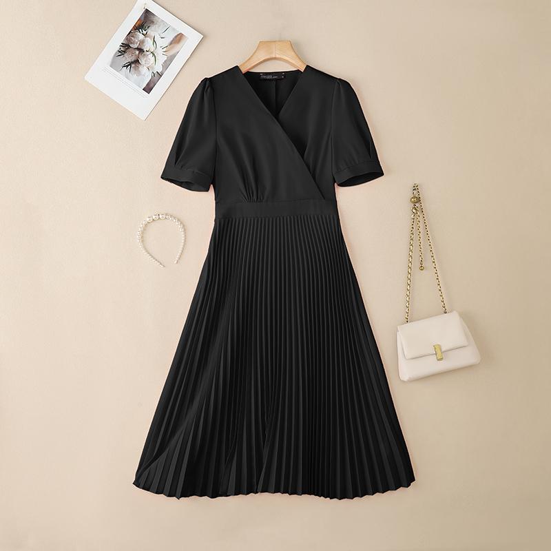 ZANZEA Rochie Casual de Vară cu Mânecă Scurtă și Decolteu în V pentru Femei