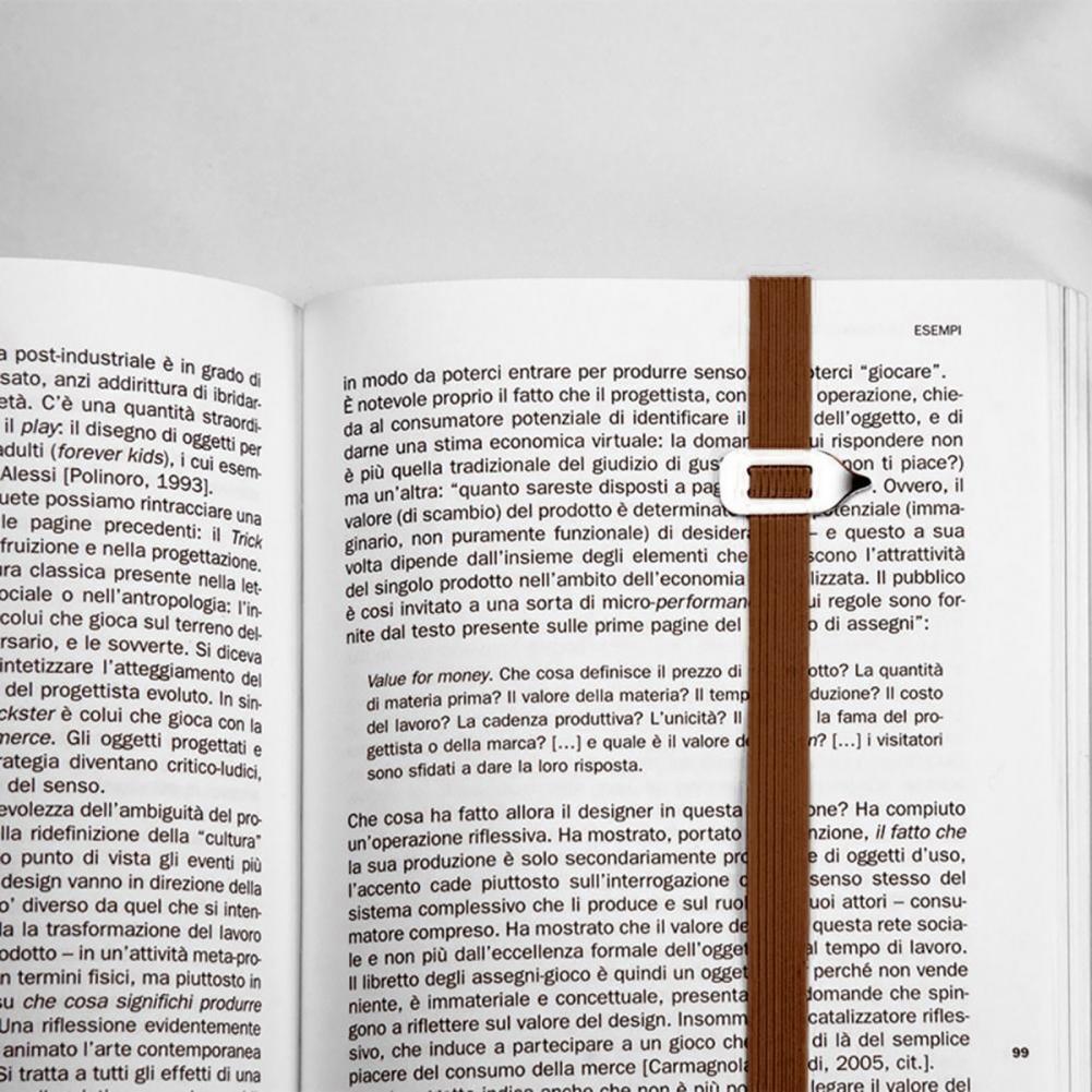Elastic Bookmarks Metal Pointer Reading Node Locator Bookmarks Imprint Free Locator Practical Tool Flexible Learning Stationery