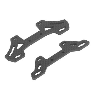 RC Front Rear Shock Tower Plate Carbon Fiber Lightweight RC Car Upgrades Accessories for Tamiya