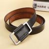 Casual Leather Belt For Women With Alloy Buckle And Highquality Leather For Pants Decoration