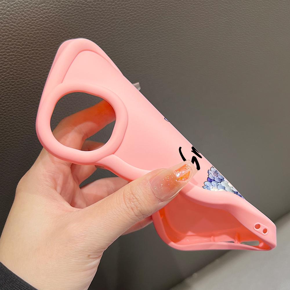 Big Wave Edge Soft silikonový materiál Macaron Pouzdro na telefon Nárazuvzdorné ochranné gumové pouzdro pro iPhone Samsung Huawei Honor Xiaomi Redmi OnePlus Moto