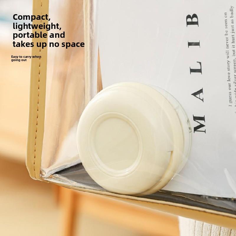 Multifunctional Double-layer Dental Brace Cleaning Storage Box, Portable and Sealed Denture Cleaning Box, Round Elastic Lifting Dental Brace Box