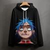 New Rock Band Gorillaz 3d Print Hoodie Men Women Fashion Funny Hoodie Sweatshirt Hip Hop Tracksuit Mens Clothing Unisex Moletom