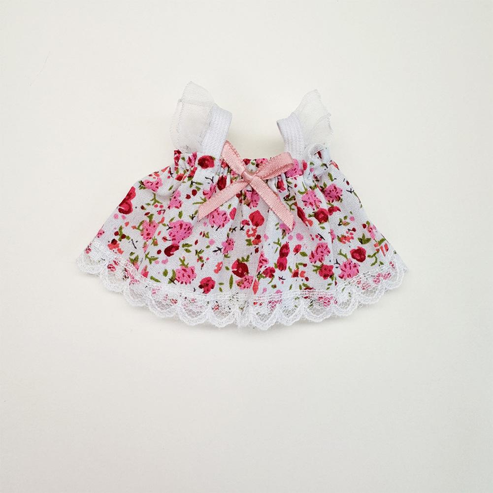 For 17cm Labubu Doll Dress Cute Doll Lovely Clothes Accessories Princess Dress Plush Dolls Clothes