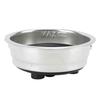 51mm Reusable Stainless Steel Filter Basket for Delonghi Semi Automatic Coffee Machine, Single Cup Portafilter Accessory Hwy
