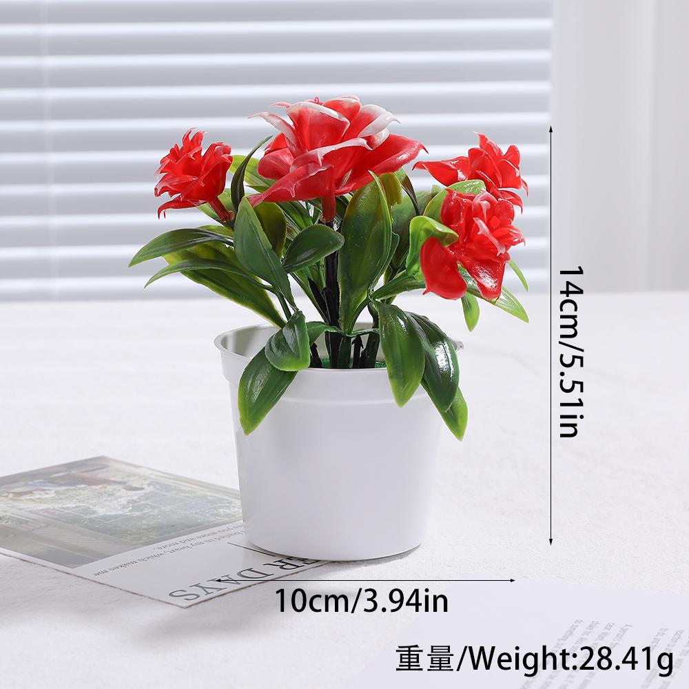 1/3Pcs Artificial Potted Plant Scene Desktop Home Office Shelf Decor Tabletop Landscape Bonsai Wedding Room Party Accessories