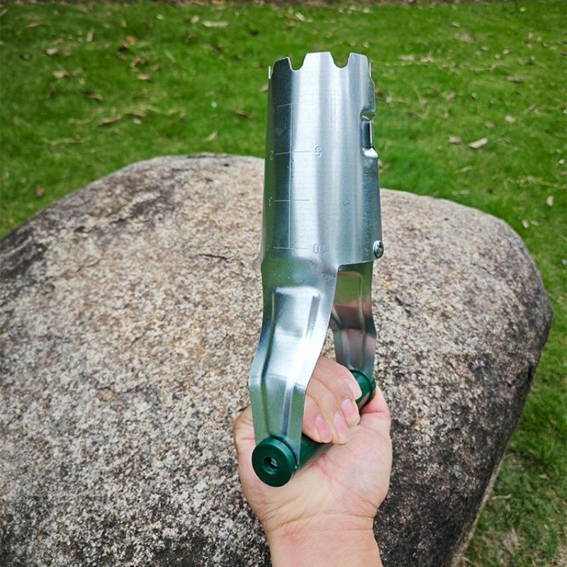 Precision Garden Hole Maker with Release Handle Seedling Transplanting Flower Planting Seedling Planter Home Gardening Supplies