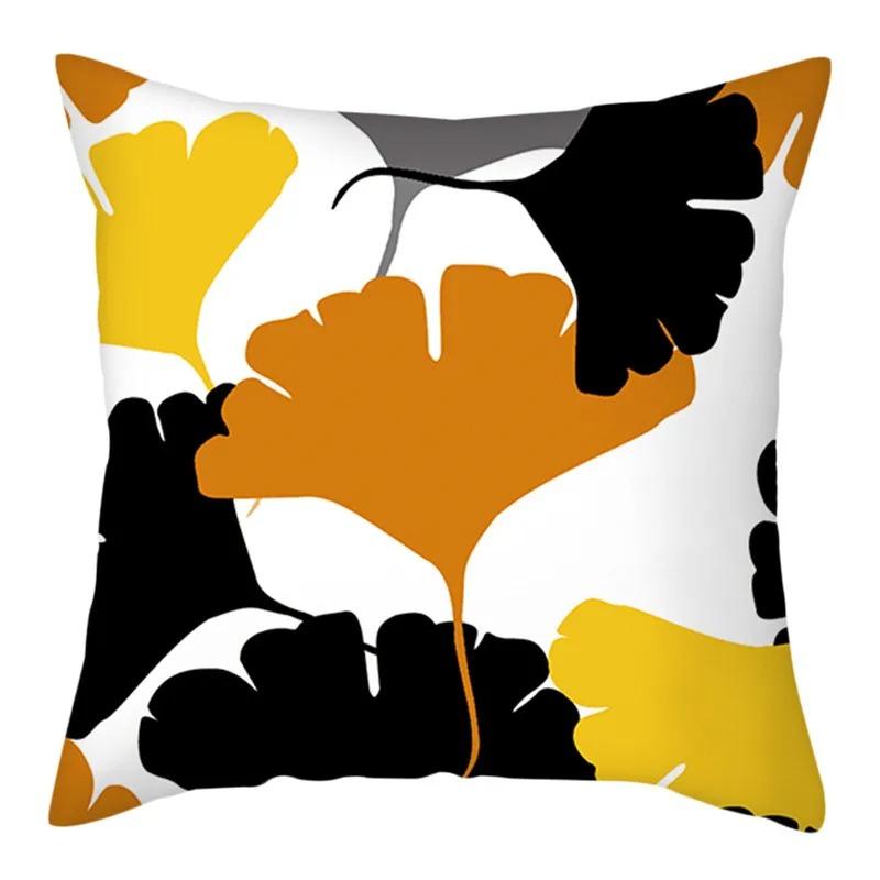 Geometric Style Printed Pillowcases Living Room Office Home Pillowcases Car Ornaments