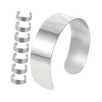 8x Wrist Corsage Cuff Bracelet Decoration Jewellery Gifts Engraving Accessories Jewelry