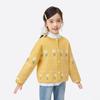 Xiaoyinman Girls' Floral Cardigan Sweater