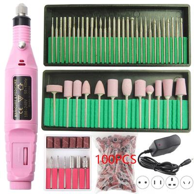 1 Set Professional Electric Nail Drill Machine Kit Manicure Machine Nail Art Pen Nail File