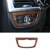 For BMW X3 G01 X4 2018- Pine Wood Grain Function Control Button Frame Trim