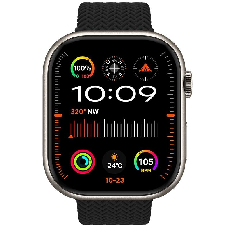 Rainbuvvy HK9 PRO+ Bluetooth Smart Bracelet 2.02inch AMOLED 410x494 1GB RAM BT5.1 Bluetooth Call IP67 Waterproof Smartwatch One Click Connection