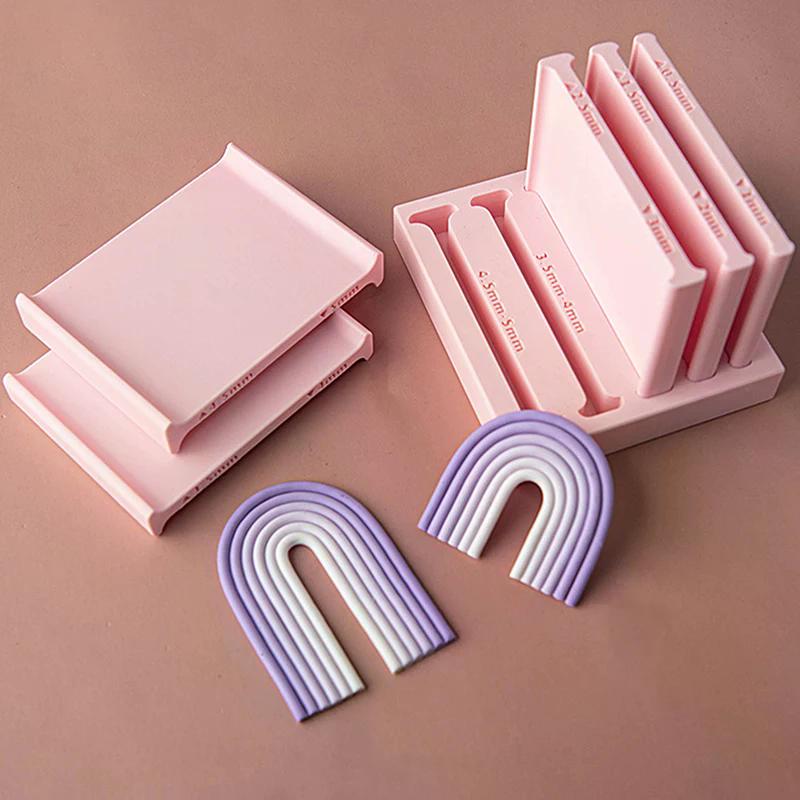 0.5-5mm Soft Clay Strip Rolling Molds DIY Hand-rolled Clay Strip Woven Earrings Bracelet Pendant Making Polymer Clay Tools