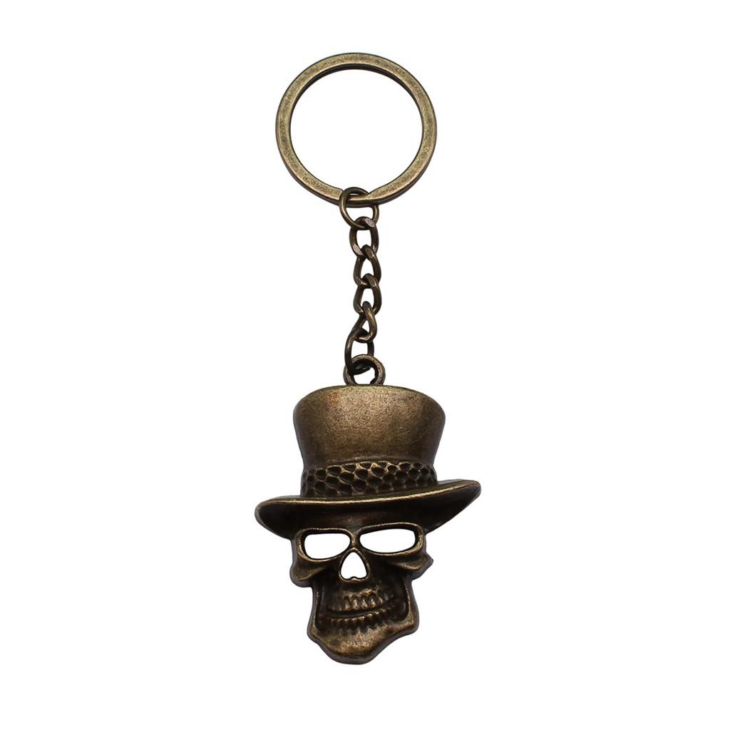Porte-clés Gothique Biker Aigle Crâne Ailes pour Étudiants Nouvelle Arrivée Statement Cadeau d'Anniversaire Accessoire de Voyage Doux