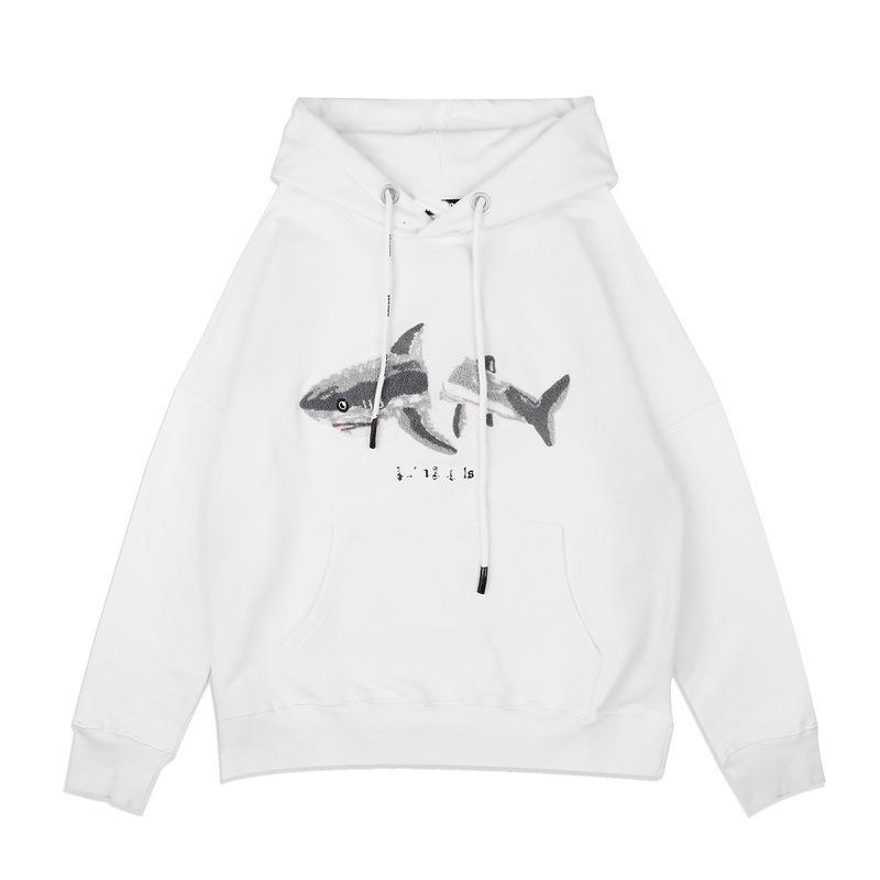 2024 Unisex Autumn/Winter Palm Angel Letter Print Pullover Hoodie