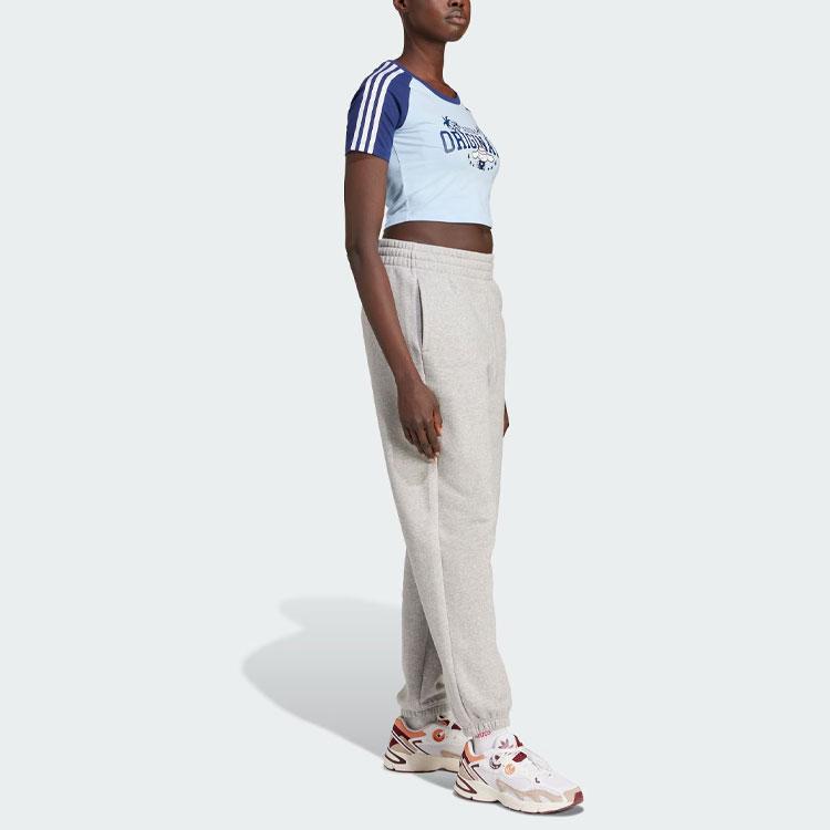 adidas Originals X Hello Kitty Cinnamoroll Graphic Colorblock Sport Tee Donna Top Rosa Blu JH3175