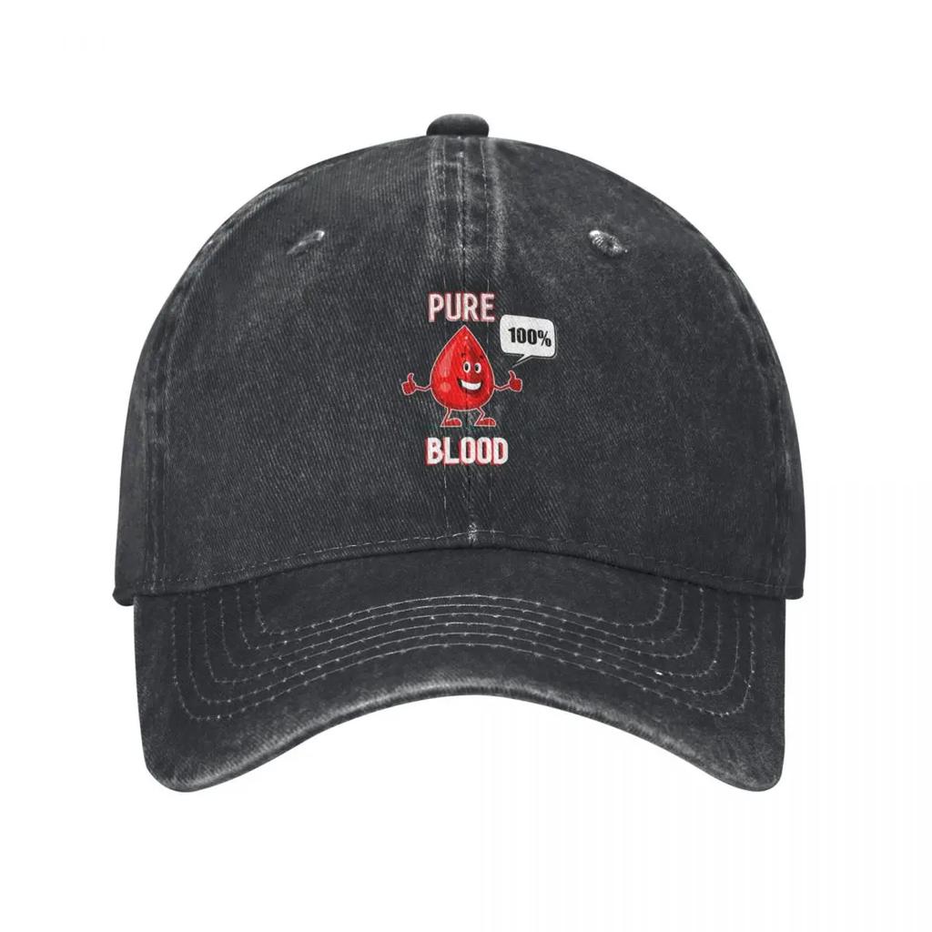 Pure Crimson Blood Drop Baseball Cap Kids Hat Military Cap Unisex Wild Ball Hat Hat Beach Hats Women Unisexs