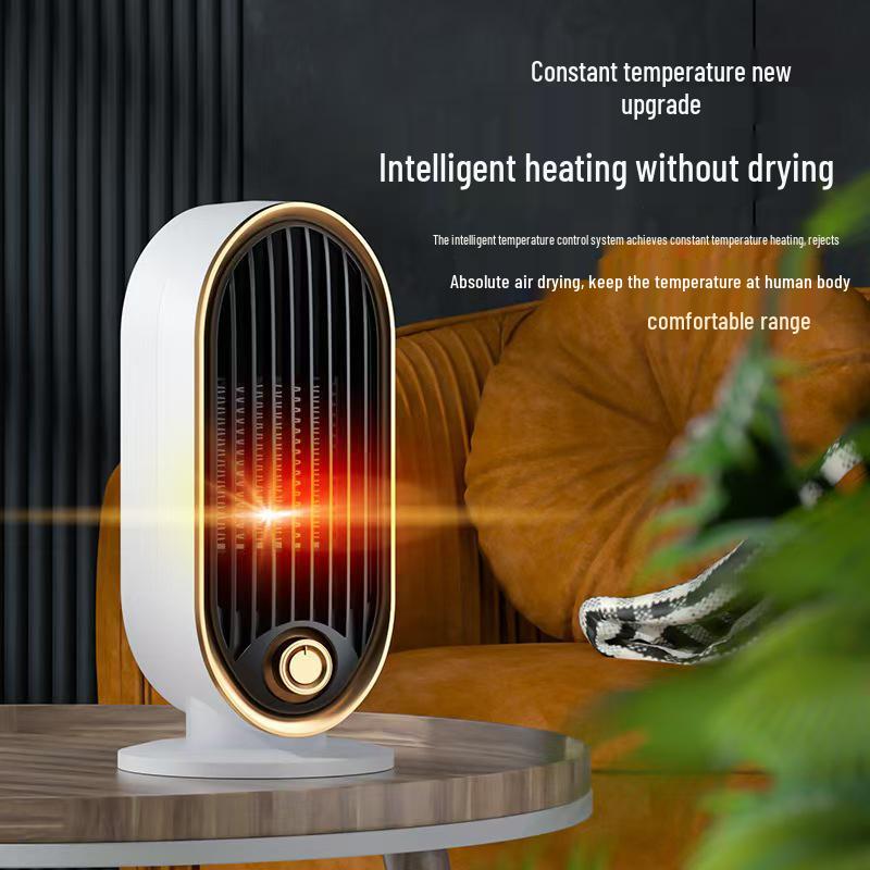 Compact Warm Air Desktop Heater for Home & Office