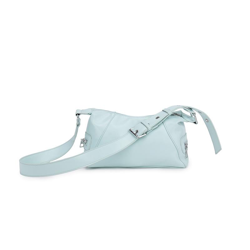 Niche Design Bag Women's 2025 New Fashion Retro Soft Leather Underarm Bag Large Capacity Commuter Shoulder Messenger Bag