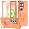 Applicable To Samsung S26Ultra Magnetic Suction Bracket Mobile Phone Case C S25Ultra Anti-drop S24Ultra Protective Case
