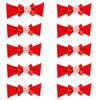 10PCS Chair Sashes Chair Back Flower Bow Stretch Chair Back Satin Tie Elastic Bows For Wedding Party Hotel Decoration