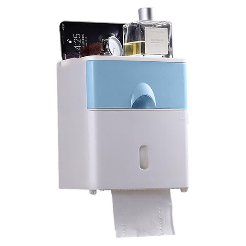 LuoGang No-Drill Waterproof Toilet Paper Holder