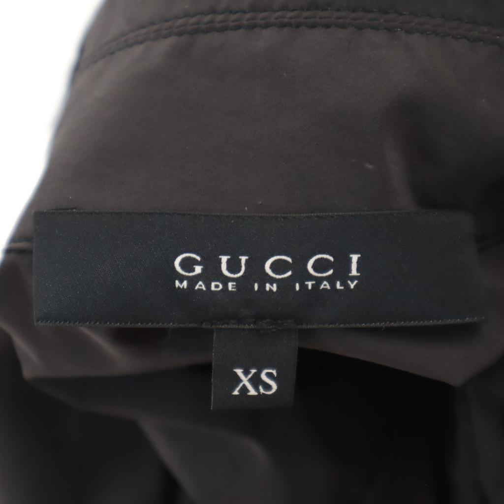 GUCCI made in Italy Trench Jacket XS charcoal 259360 with hanger Women Used