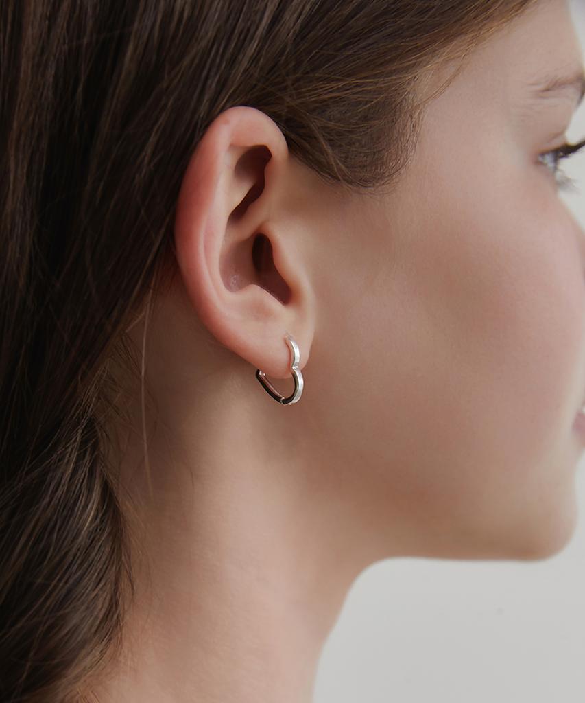 Tatiana (Silver 925) Love It Hoop Earrings Ec1981