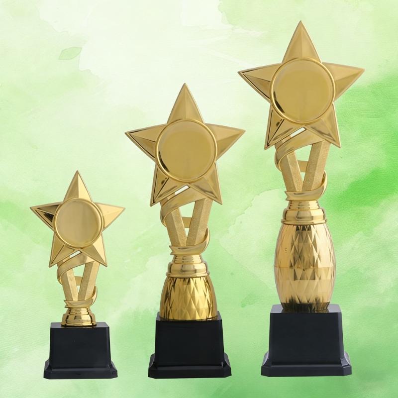 Desktop Children Trophies Decorative Star Delicate Awards Competition Reward Supply Small Trophies Reward Accessory