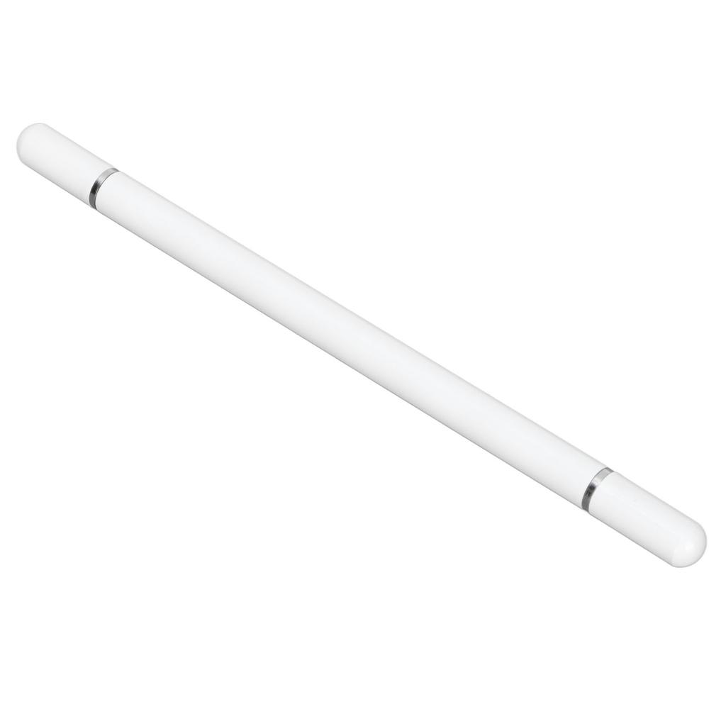 Stylus Pens 2 In 1 Accurate Control Aluminium Alloy High Durability Smart Touch PenWhite