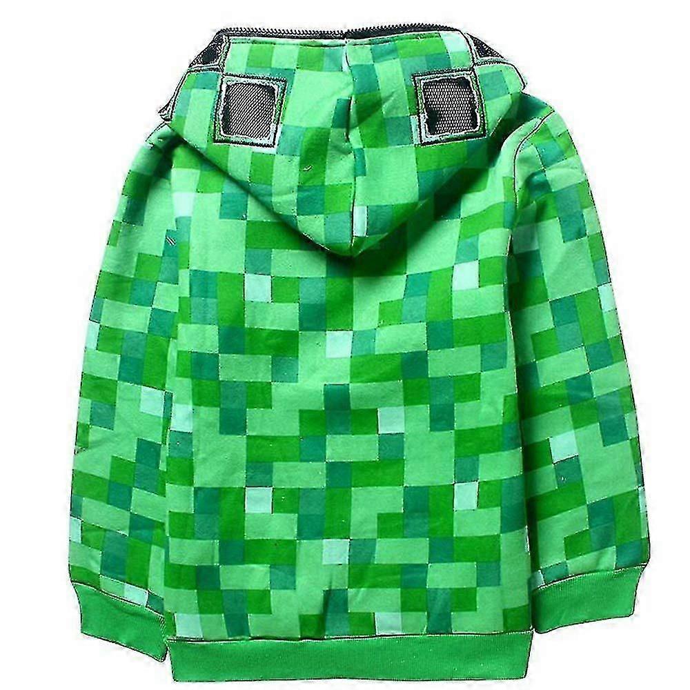Felpa con Cappuccio Zip Up Bambini Ragazzo Ragazza Felpa con Cappuccio Casual Maglione Top