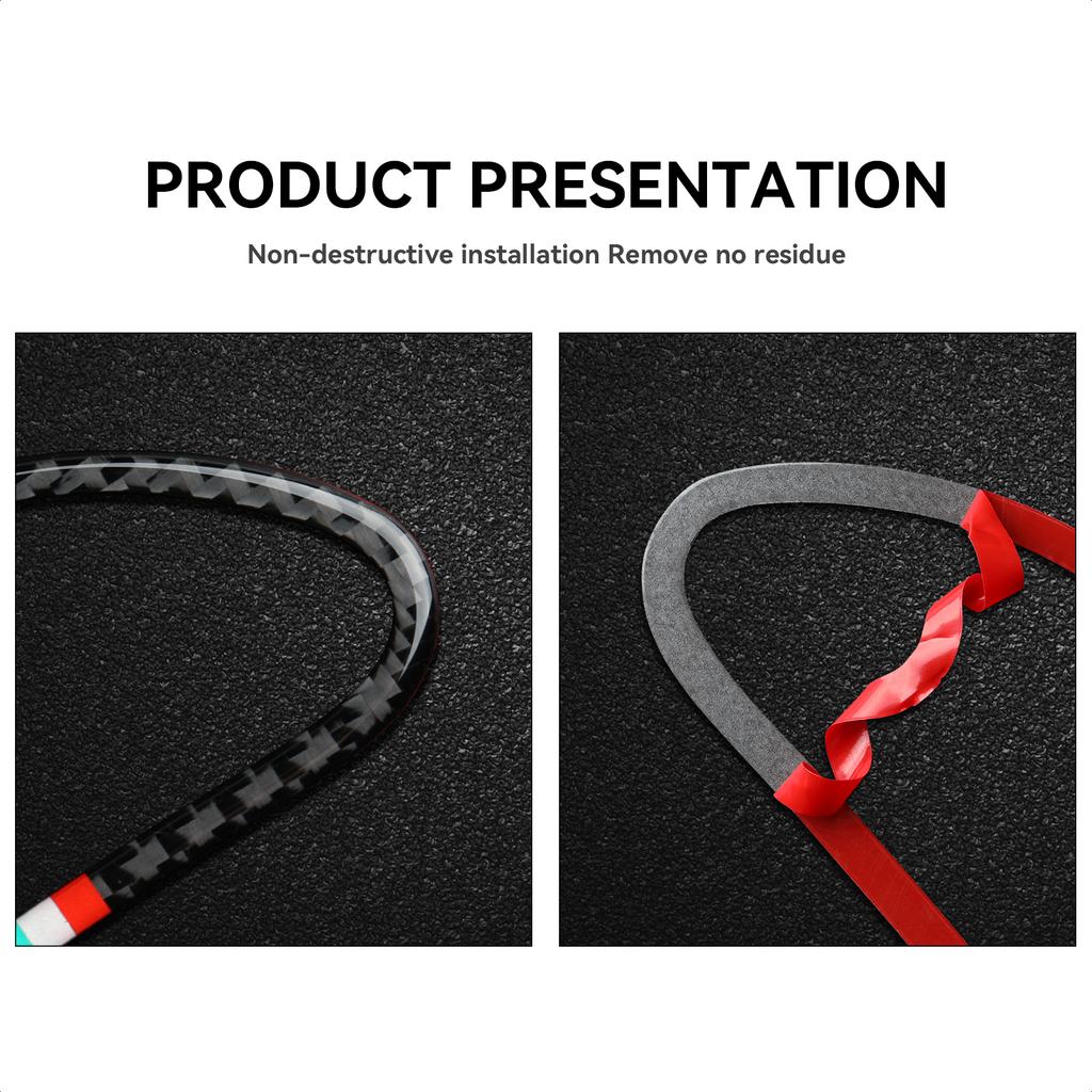 Car Side Air Vent Trim Carbon Fiber Interior Sticker For Alfa Romeo 159 Brera Spider 2004-2011 Accessories