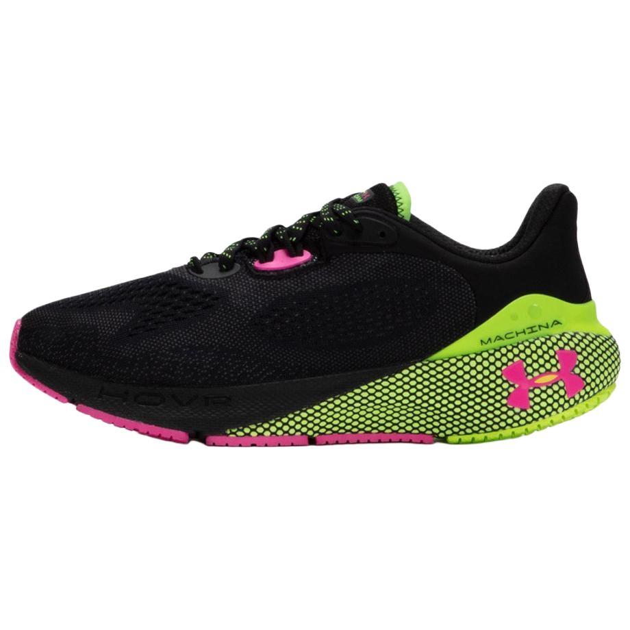 Under Armour HOVR Machina 3 Comfortable Soft Low-Top Casual Running Shoes Men Sneakers Black 3028017-001