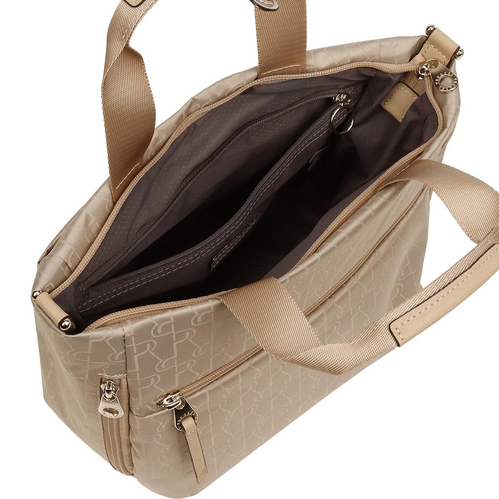 Handbag Plie Black [Progre] No.68164 Women's