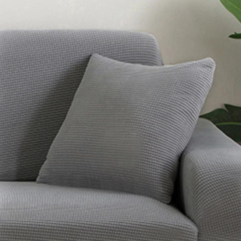 

Solid Color Corn Grain Cover Candy Color Pillow Cover for Sofa Office Waist Back Cover Home Decorative Pillowcase Decoration 30x50cm