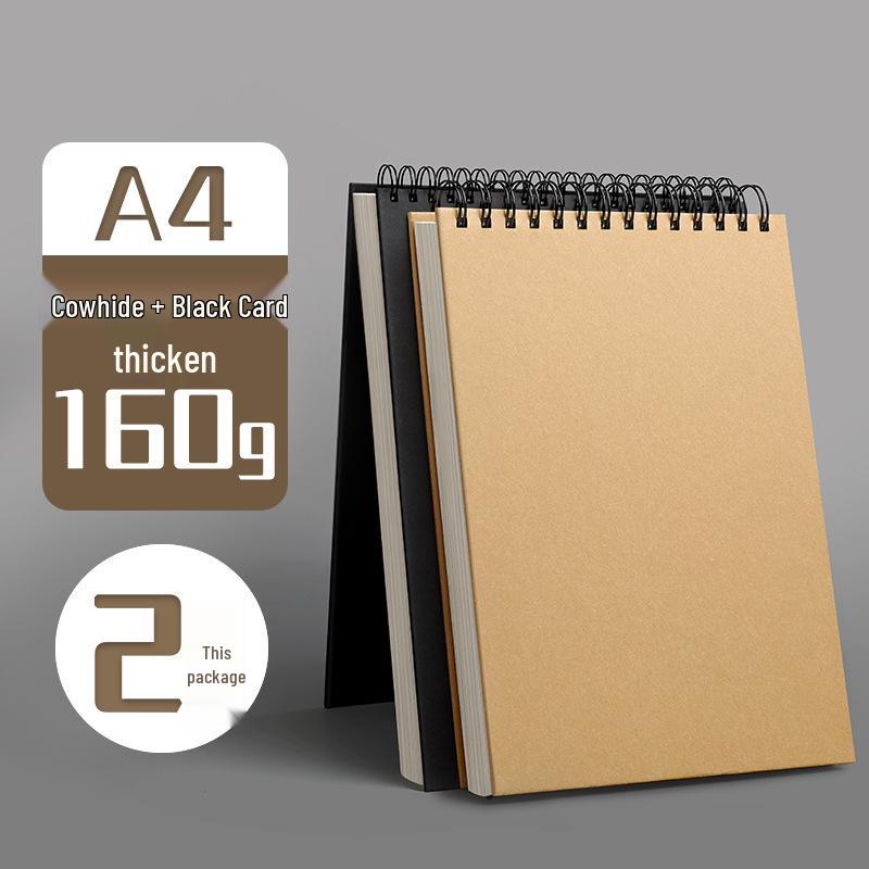 Thickened A4 Art Student Sketchbook - Blank 8k/16k Drawing Paper Album