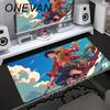 ONE PIECE Luffy Mouse Pad Gaming Desk Mat Waterproonti-Slip Mousepad Large Extended Mousepad Anime Speed Deskmat Xxl