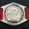 Seiko 5 AUTOMATIC 6309A JAPAN MENS VINTAGE ARABIC RED COLOR DIAL WATCH A701587-5 R206b-a701587